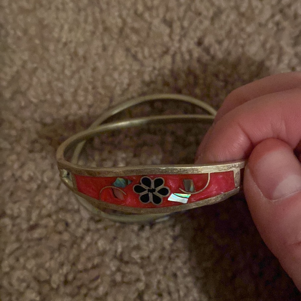 Inlay bracelets. SOLD!!!! - Picture 4 of 4